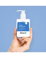 the derma co creamy cleanser for sensitive skin