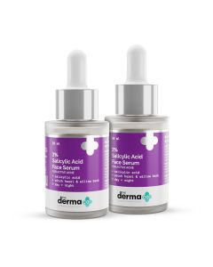 2% Salicylic Acid Serum with Witch Hazel & Willow Bark for Active Acne - 30ml (Pack Of 2)