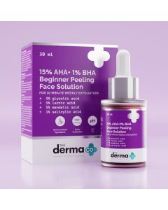 Derma beginner face peeling solution