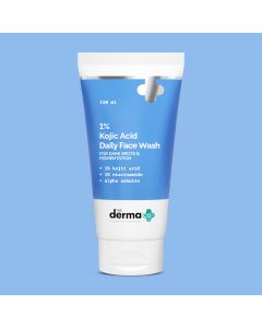 1% Kojic Acid Face Wash with Niacinamide & Alpha Arbutin For Dark Spots & Pigmentation - 150 ml