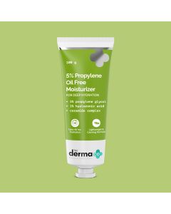 5% Propylene Oil-Free Moisturizer with Propylene Glycol & Hyaluronic Acid  - 100 g