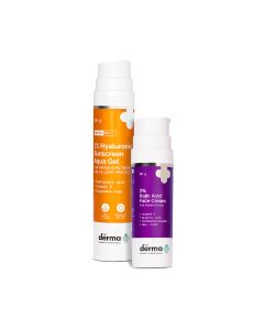 Healthy & Clear Skin Combo (1% Hyaluronic Sunscreen Aqua Gel + 2% Kojic Acid Cream)