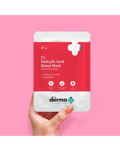 1% Salicylic Acid Sheet Mask With Salicylic Acid & Allantoin - 20g