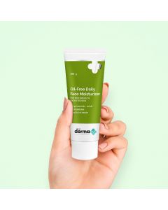 Oil-Free Daily Face Moisturizer With Hyaluronic Acid, Ceramides & Multivitamins for Non-Greasy & Hydrated Skin - 100g