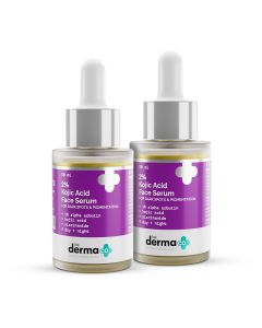 2% Kojic Acid Face Serum with 1% Alpha Arbutin & Niacinamide for Dark Spots And Pigmentation - 30 ml (Pack Of 2)