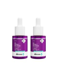 10% Vitamin C Face Serum with 5% Niacinamide & Hyaluronic Acid - 30ml (Pack of 2)