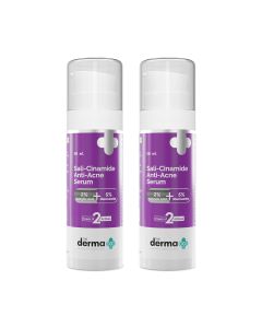 Sali-Cinamide Anti-Acne Serum with 2% Salicylic Acid & 5% Niacinamide - 30ml (Pack of 2)