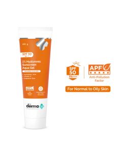 1% Hyaluronic Sunscreen Aqua Gel with SPF 50 & PA++++ - 125 g 