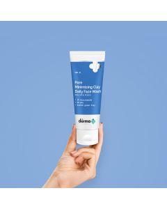 Pore Minimizing Clay Daily Face Wash with 1% Niacinamide & 2% PHA - 100 ml 