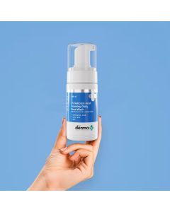 the derma co salicylic acid foaming face wash