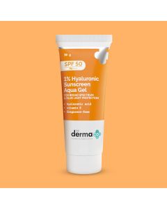 1% Hyaluronic Sunscreen Aqua Gel with SPF 50 & PA++++ - 30g