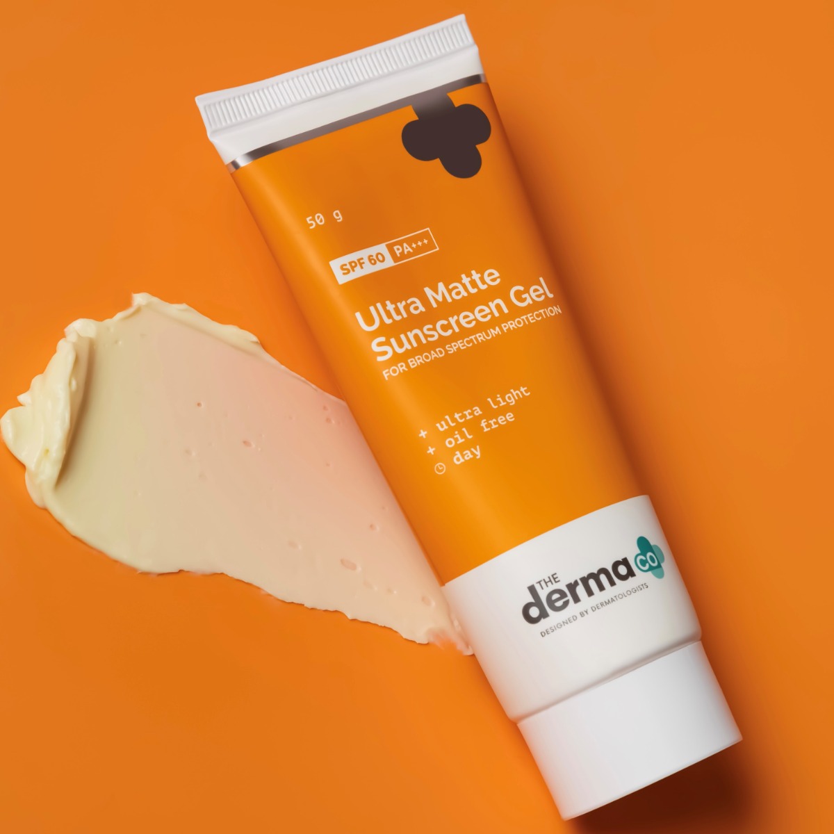 Ultra Matte Sunscreen Gel With SPF 60 50g The Derma Co